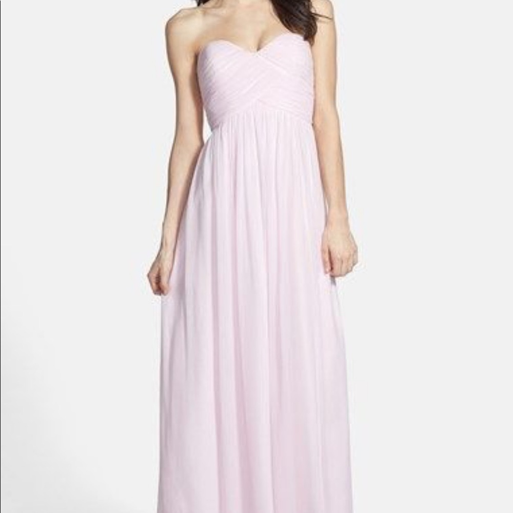 Donna Morgan "Laura" Strapless Dress Sz 2
